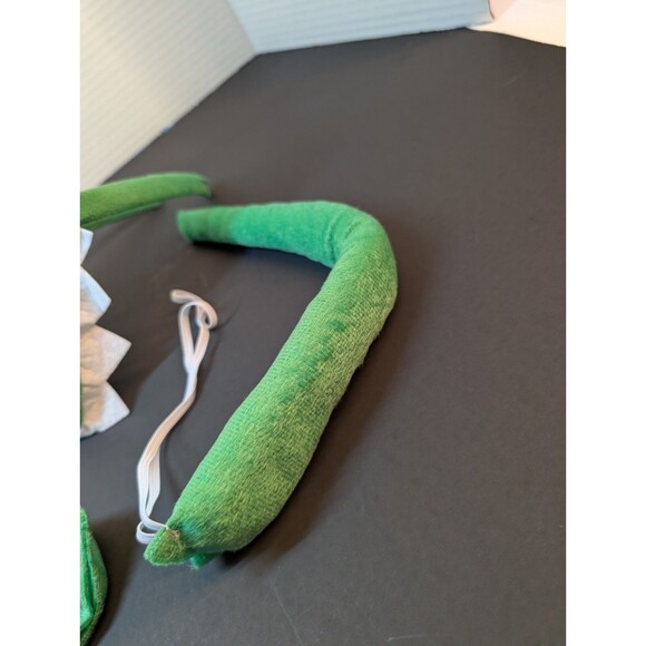 3d Alligator/Crocodile Green headband Bowtie Tail Bowtie Costume - Picture 5 of 5